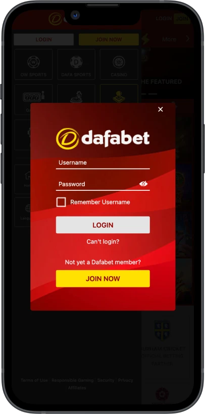screen login page